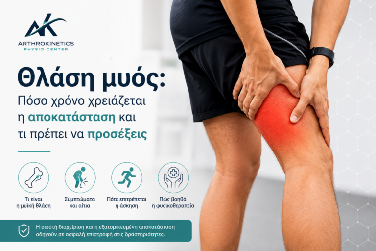 θλάση μυός αποκατάσταση και θεραπεία